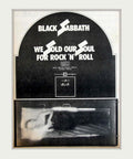 Black Sabbath Album Vintage Retro Advert Poster A4 Photo Print