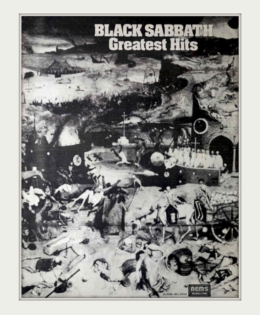Black Sabbath Greatest Vintage Retro Advert Poster A4 Photo Print