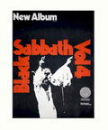 Black Sabbath Iv Vintage Retro Advert Poster A4 Photo Print
