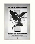 Black Sabbath Poster Vintage Retro Advert Poster A4 Photo Print