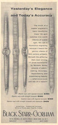 Black Starr Watches Vintage Retro Advert Ads A4 Photo Print