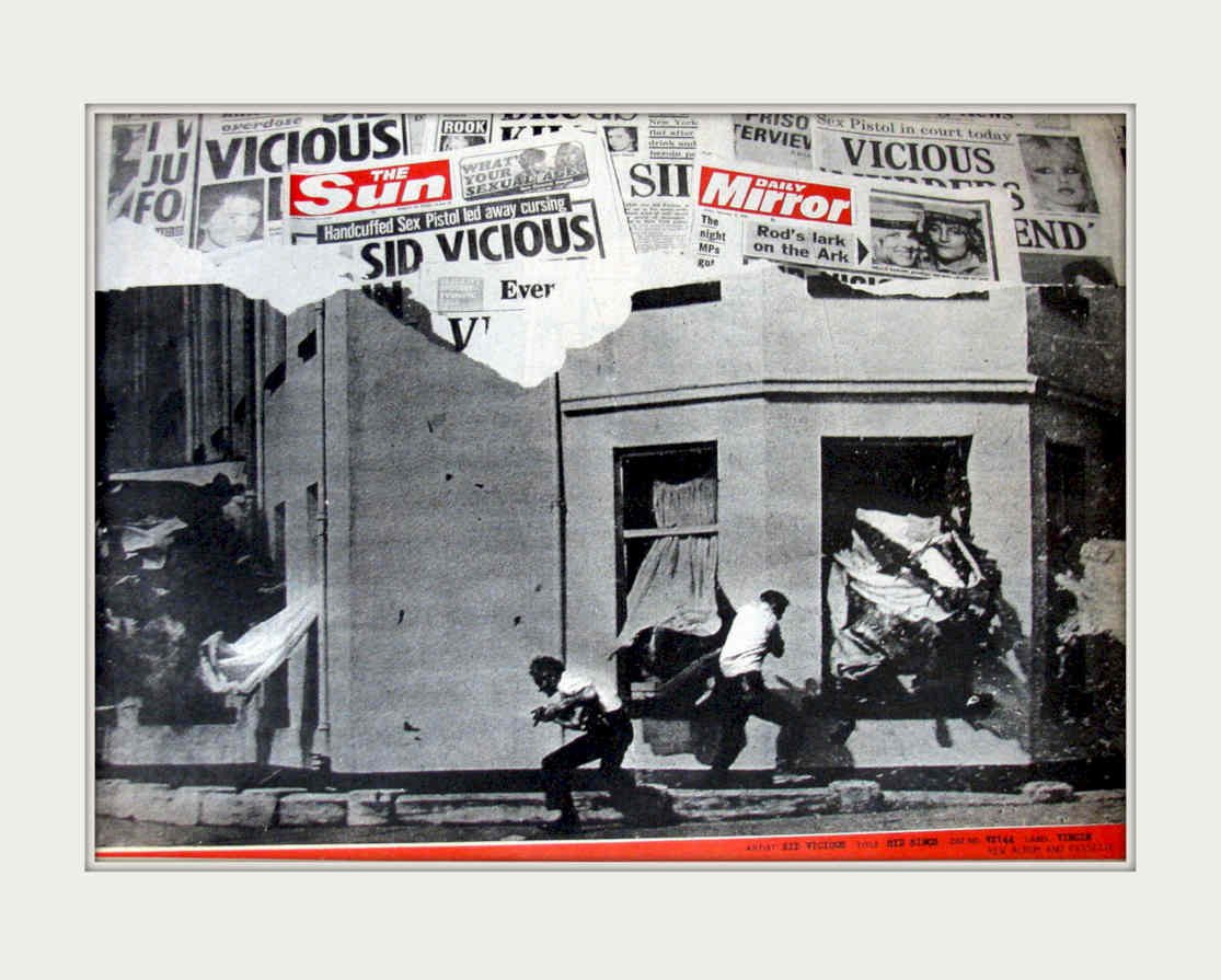 Black Wall Punch Vintage Retro Advert Poster A4 Photo Print