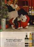 Black White Scotch 2 2 Vintage Retro Advert Ads A4 Photo Print