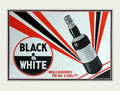 Black White Scotch Vintage Retro Advert Poster A4 Photo Print