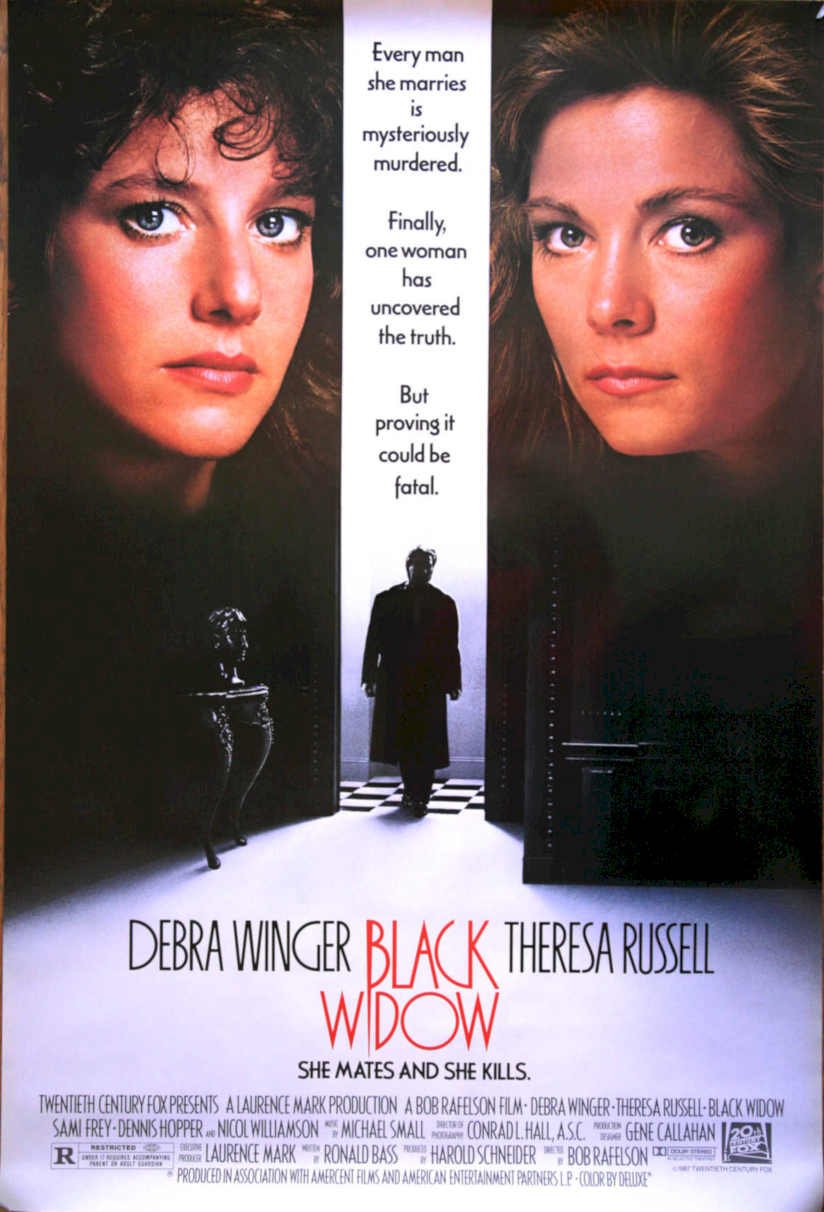 Black Widow 1987 Vintage Retro Advert Poster A4 Photo Print