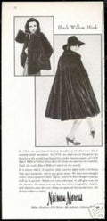 Black Willow Mink Vintage Retro Advert Ads A4 Photo Print