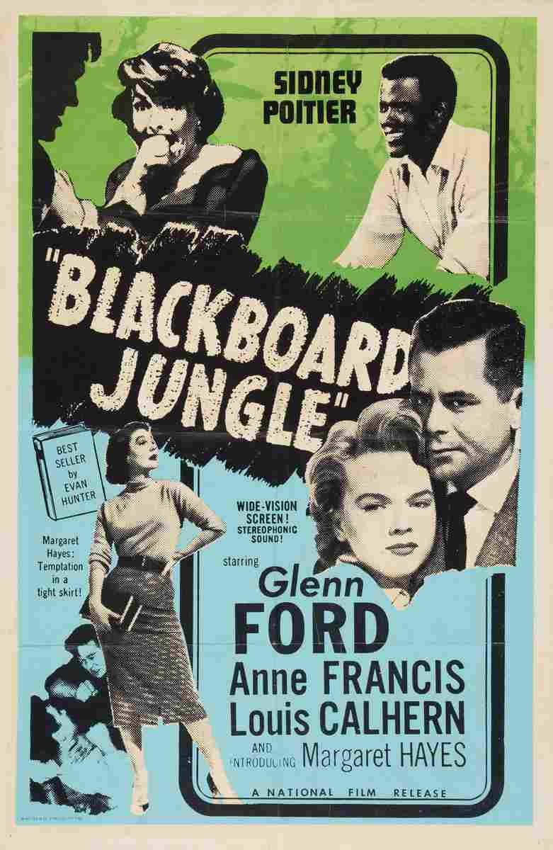 Blackboard Jungle 06  film star poster A4 Photo Print