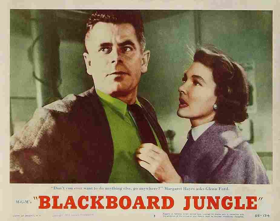 Blackboard Jungle 07  film star poster A4 Photo Print