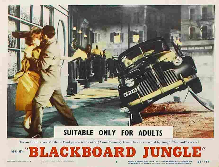Blackboard Jungle 15  film star poster A4 Photo Print