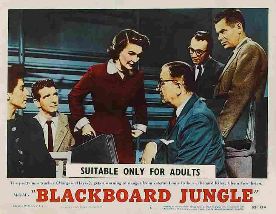Blackboard Jungle 16  film star poster A4 Photo Print