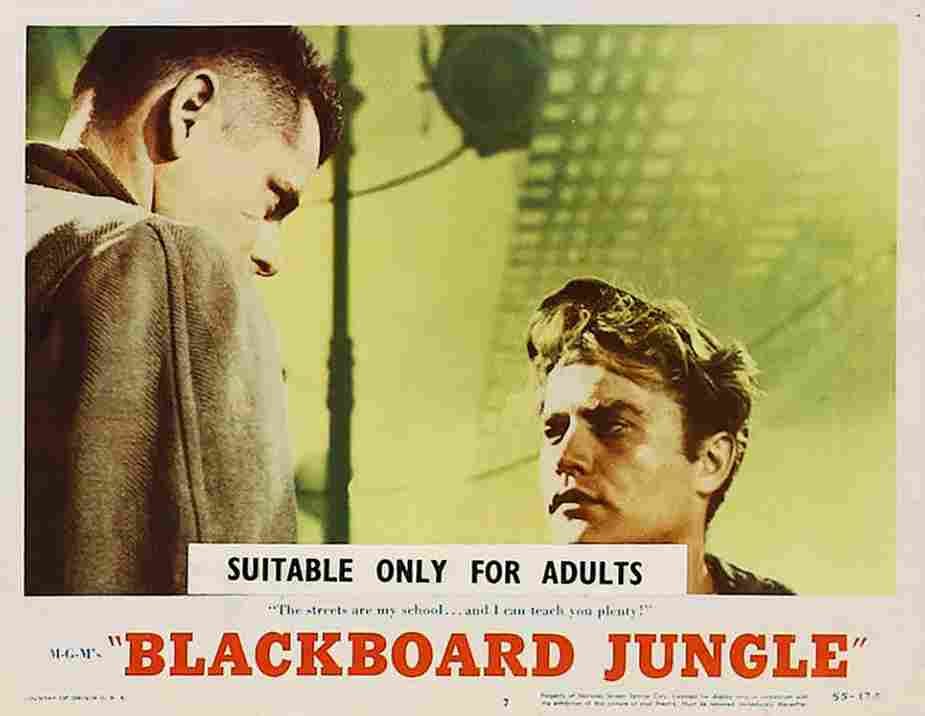 Blackboard Jungle 17  film star poster A4 Photo Print