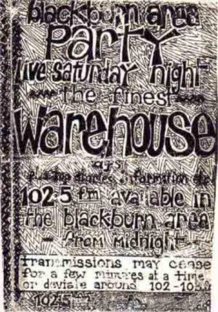 Blackburn Area Party Vintage Retro Advert Ads A4 Photo Print