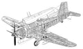 Blackburn Firebrand cutaway A4 Photo Print