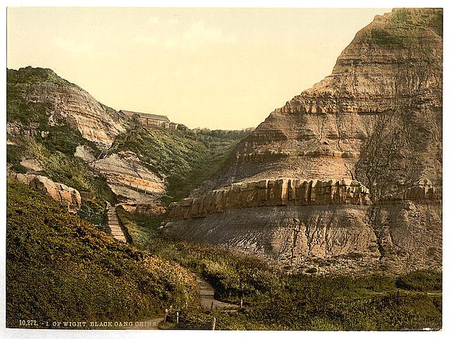 Blackgang Chine Isle of Wight Vintage A4 Photo Print