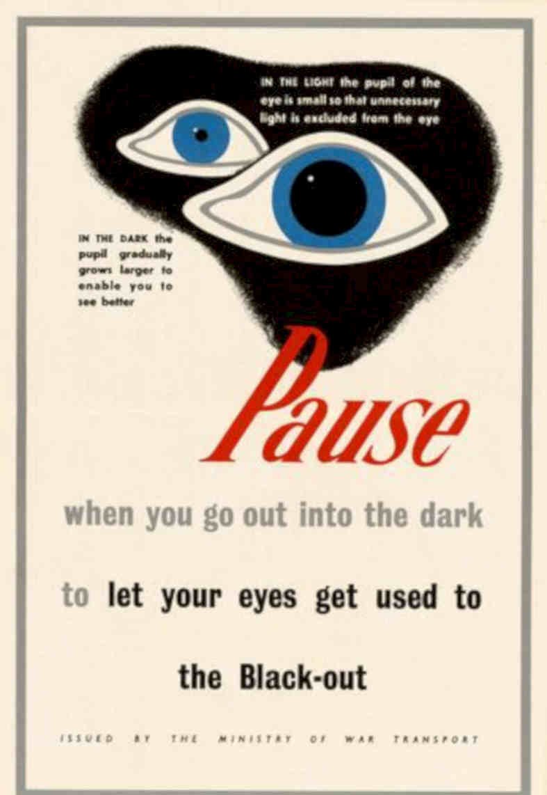 Blackout Eye Shadow Vintage Retro Advert Poster A4 Photo Print