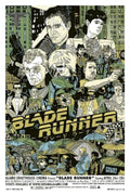 Blade Runner Cityscape Vintage Retro Advert Poster A4 Photo Print