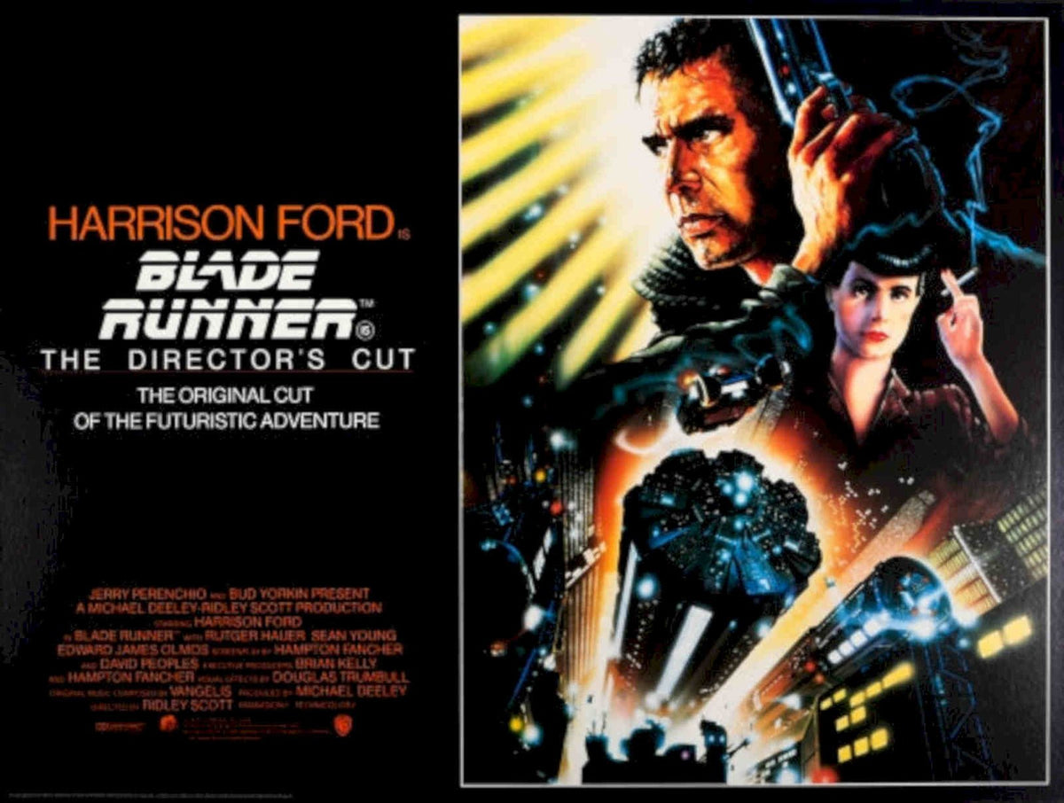 Blade Runner Deckard Vintage Retro Advert Poster A4 Photo Print