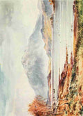 Blair John 1850 1934 A Summer in Skye 1912 Loch Achray A4 Photo Print