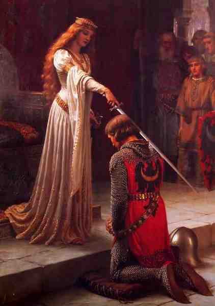 Blair Leighton The Accolade A4 Photo Print