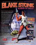 Blake Stone Aliens Vintage Retro Advert Poster A4 Photo Print