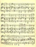 Blake & Parry 1848 1918 News Chronicle Song Book nd Jerusalem 3 A4 Photo Print