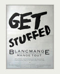Blancmange Get Stuffed Vintage Retro Advert Poster A4 Photo Print