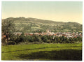 Blankenburg I with Greifenstein Thuringia Vintage A4 Photo Print