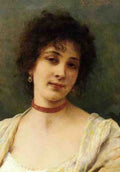 Blass Eugene De An Elegant Lady A4 Photo Print