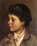 Blass Eugene De Head Of A Young Boy A4 Photo Print