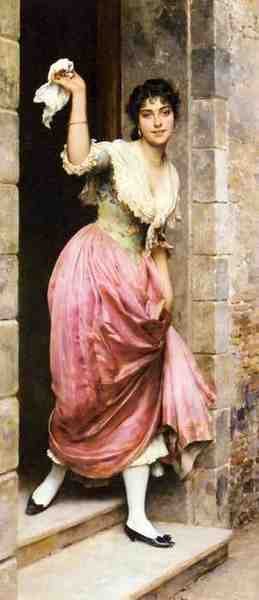 Blass Eugene De The Farewell A4 Photo Print