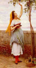 Blass Eugene De The Grape Picker A4 Photo Print