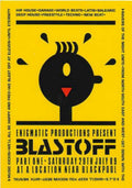 Blastoff Rocket Ship Vintage Retro Advert Ads A4 Photo Print