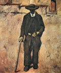 Blind Albin Egger Lienz Symbolism A4 Photo Print