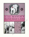 Blind Mans Zoo Vintage Retro Advert Poster A4 Photo Print