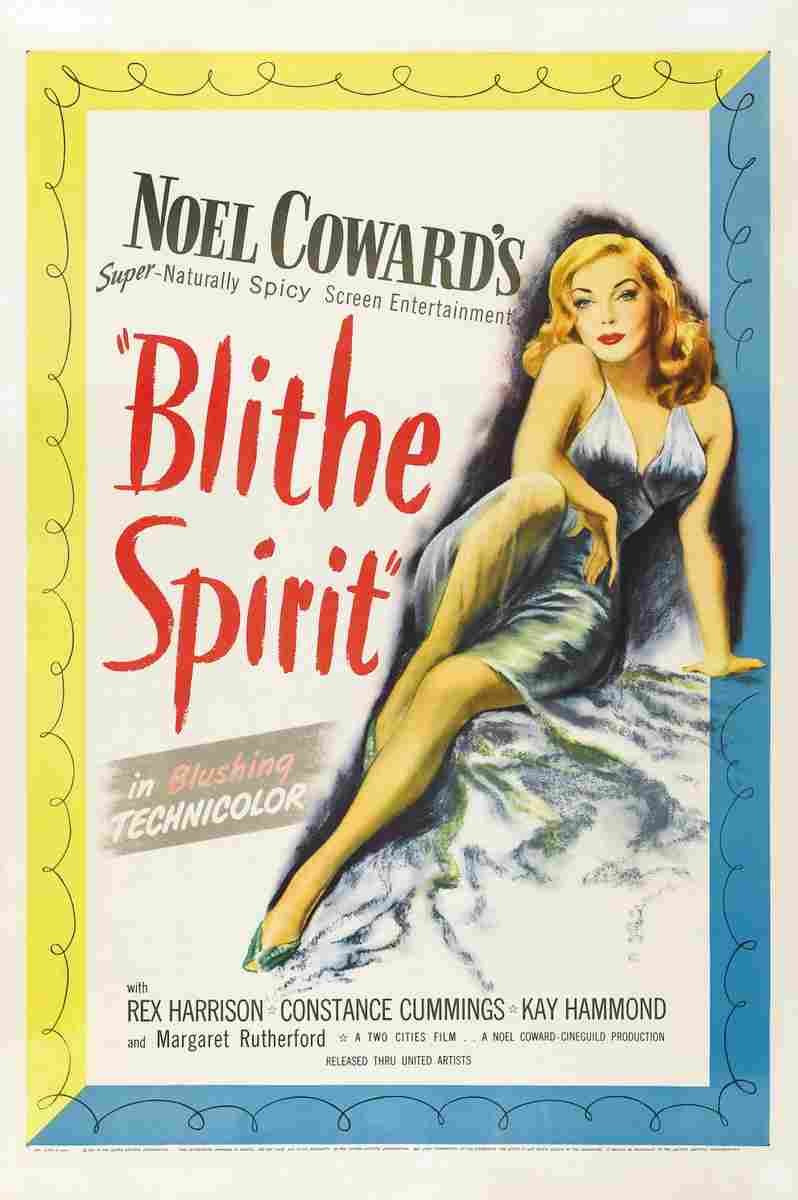 Blithe Spirit 01  film star poster A4 Photo Print