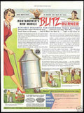 Blitz Burner Trash Vintage Retro Advert Ads A4 Photo Print