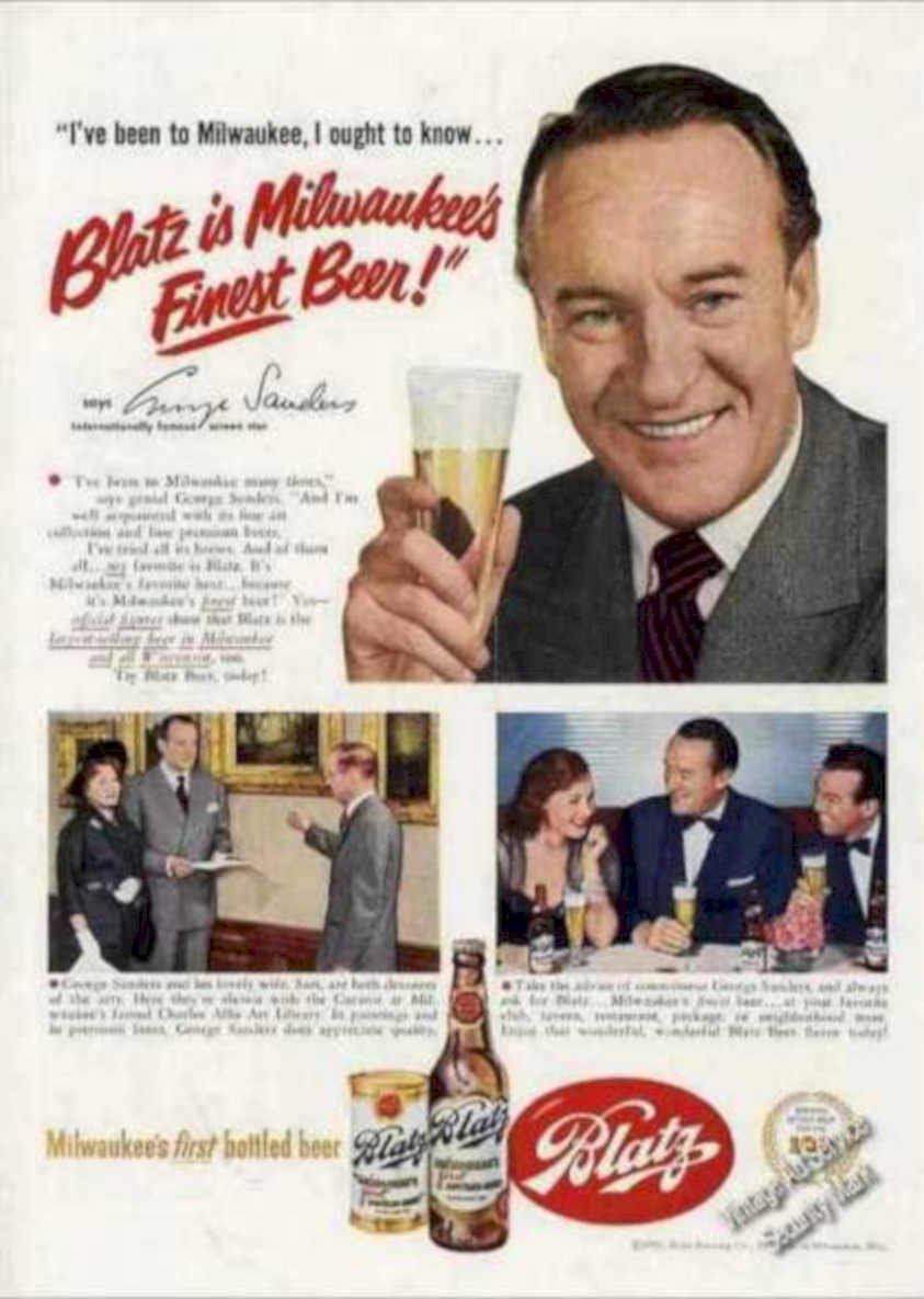 Blitz Sanders Diner Vintage Retro Advert Ads A4 Photo Print