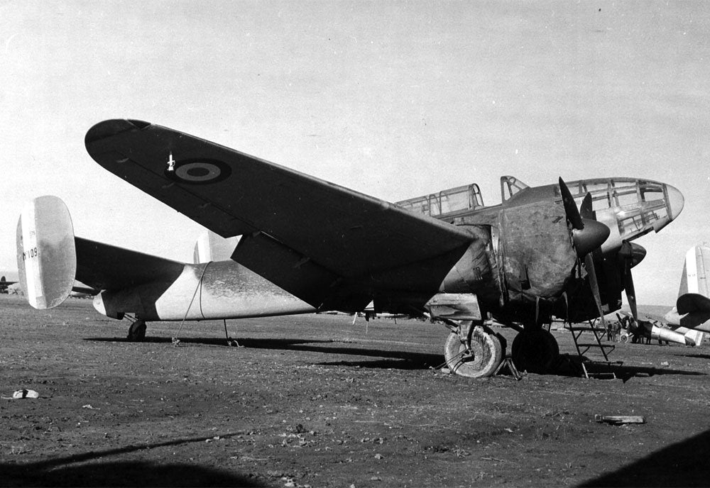 Bloch Mb170 Reconnaissance Attack Bomber France Military A4 Photo Print