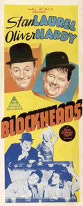 Block Heads 01  film star poster A4 Photo Print