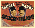 Block Heads 02  film star poster A4 Photo Print