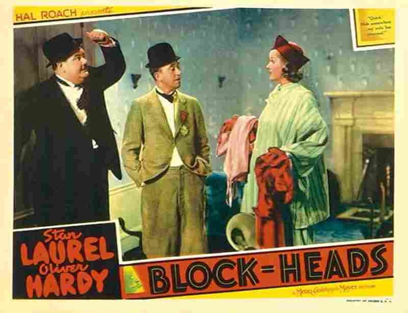 Block Heads 05  film star poster A4 Photo Print