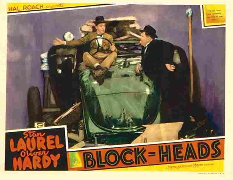 Block Heads 06  film star poster A4 Photo Print