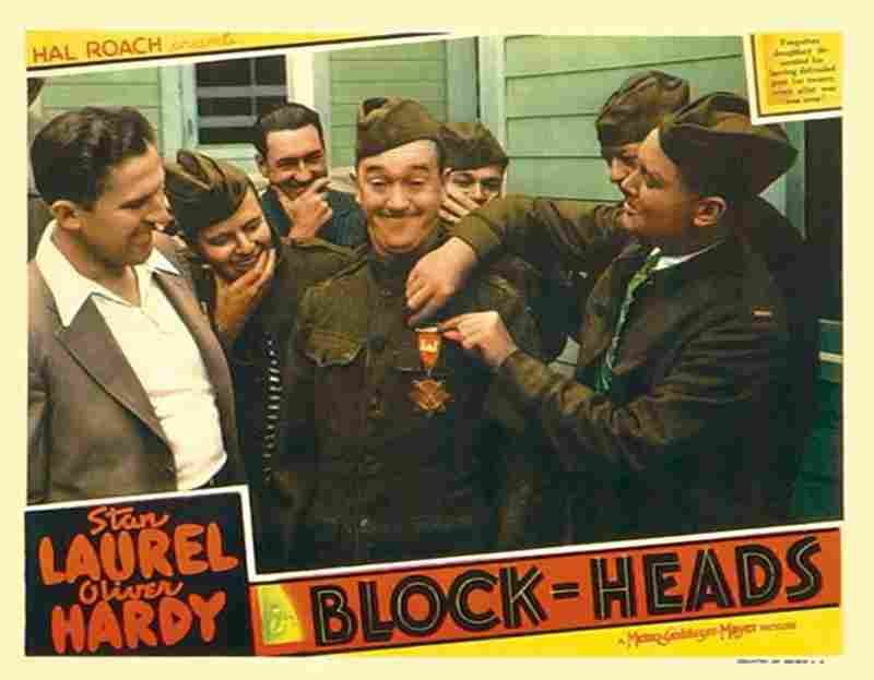 Block Heads 09  film star poster A4 Photo Print