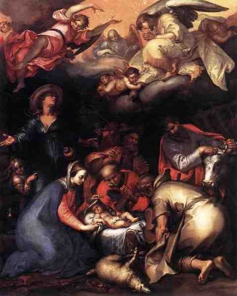 Bloemaert Abraham Adoration Of The Shepherds A4 Photo Print