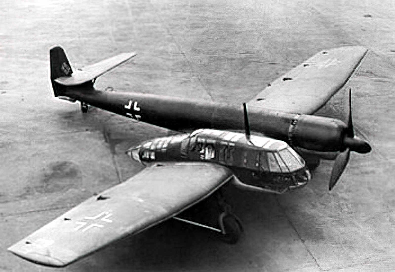 Blohm And Voss Bv141 3 (2) Military A4 Photo Print