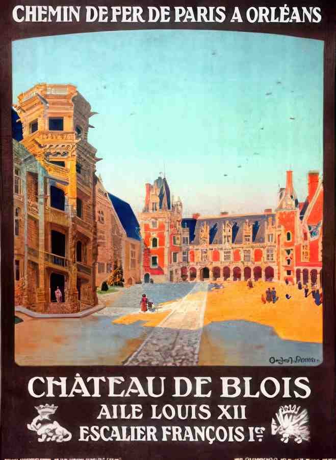 Blois by Constant Duval Vintage Advert A4 Photo Print