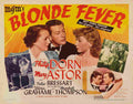 Blonde Fever 02  film star poster A4 Photo Print