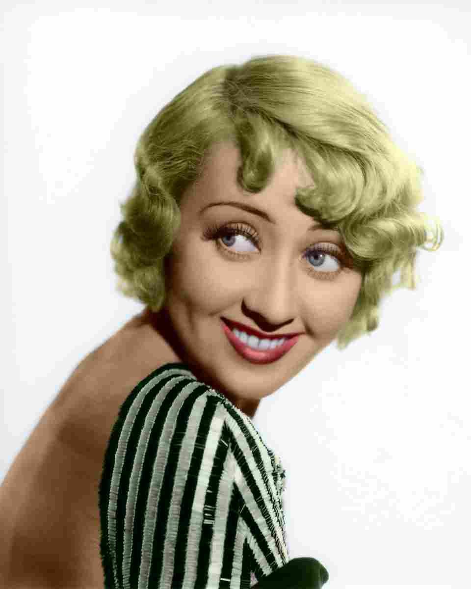 Blondell Joan 2C film star poster A4 Photo Print