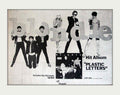 Blondie Plastic Letters Vintage Retro Advert Poster A4 Photo Print