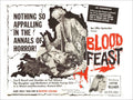 Blood Feast Vintage Retro Advert Poster A4 Photo Print